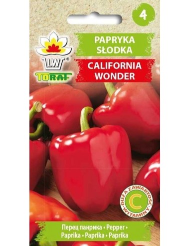 Papryka słodka czerwona California Wonder 0,5g