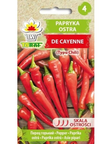Papryka ostra czerwona De Cayenne 0,5g