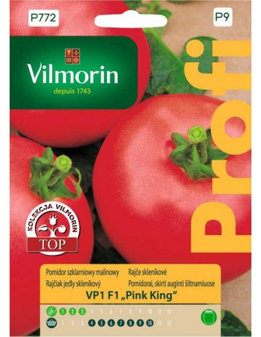 Pomidor pod osłony VP1 F1 Pink King 15szt