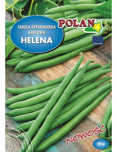 Fasola szparagowa karłowa zielona Helena 500g