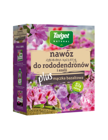 Nawóz Target zadbane kwiaty do rododendronów 1kg