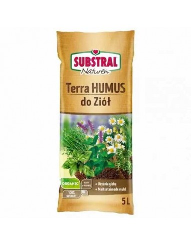 Podłoże organiczna Terra Humus do ziół 5l