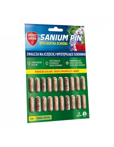 Sanium PIN pałeczki doglebowe 20szt