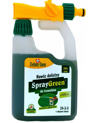 Nawóz Spray Green do trawników 950ml