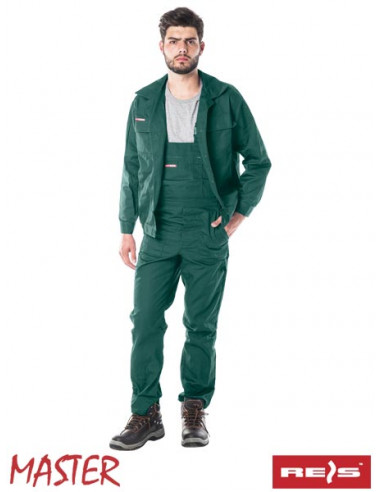 Ubranie robocze zielone Master 182x102x112
