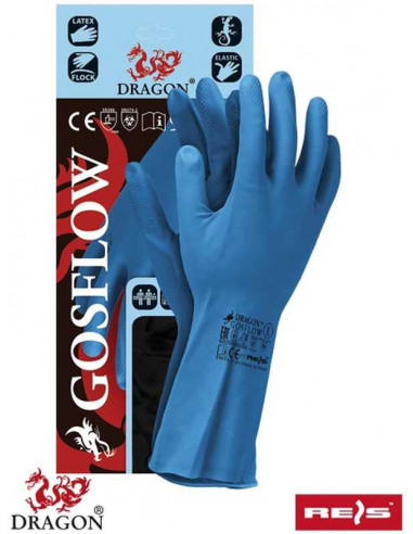Rękawice ochronne gumowe GOSFLOW "XL"