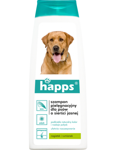 Happs szampon dla psów o sierści jasnej 200ml