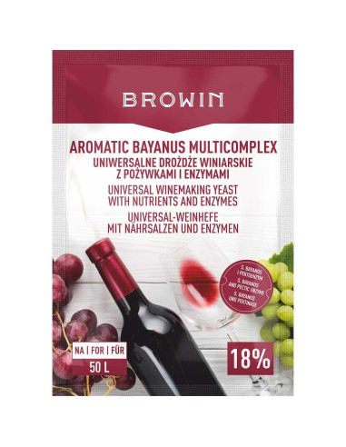 Aromatic Bayanus Multicomplex zestaw startowy do wina 40g