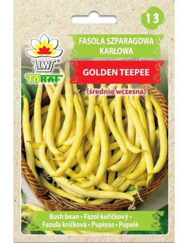 Fasola szparagowa karłowa żółta Golden Teepee 30g