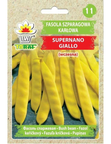 Fasola szparagowa karłowa żółta Supernano Giallo 30g