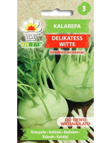 Kalarepa Delikatess Witte 2g