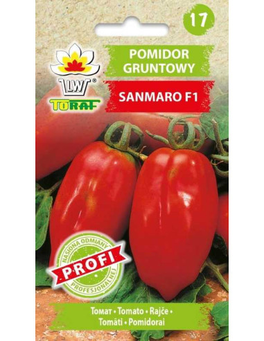 Pomidor gruntowy wysoki Sanmaro F1 0,2g