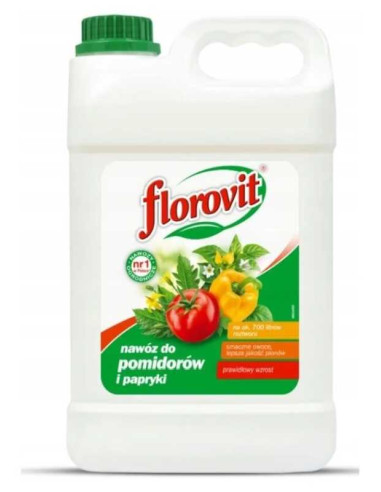 Florovit nawóz płynny do pomidorów i papryki 2,5l