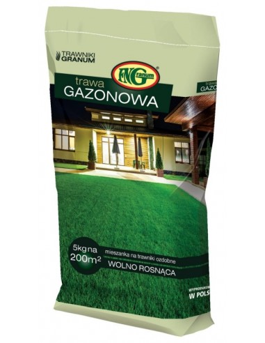 Mieszanka traw na trawniki ozdobne Gazonowa 5kg