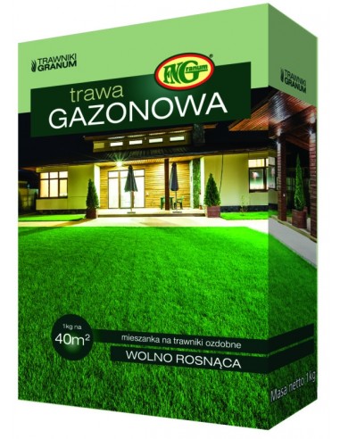 Mieszanka traw na trawniki ozdobne Gazonowa 1kg