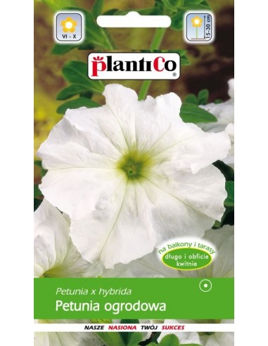 Petunia ogrodowa biała 0,05g