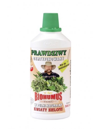 Biohumus Extra do kwiatów zielonych 0,5l