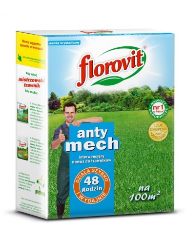 Florovit interwencyjny nawóz do trawników antymech 2kg