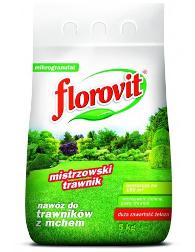Florovit nawóz do trawników Mistrzowski Trawnik 5kg