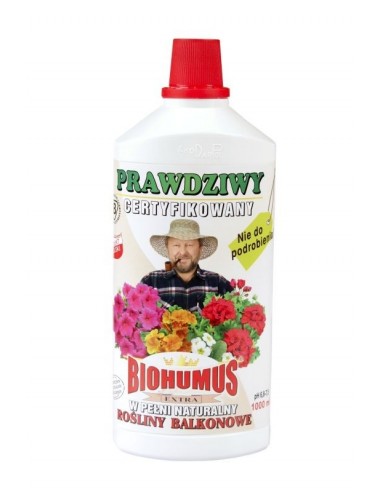 Biohumus Extra do kwiatów balkonowych 1l+20%
