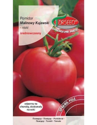 Pomidor gruntowy karłowy Malinowy Kujawski 0,2g