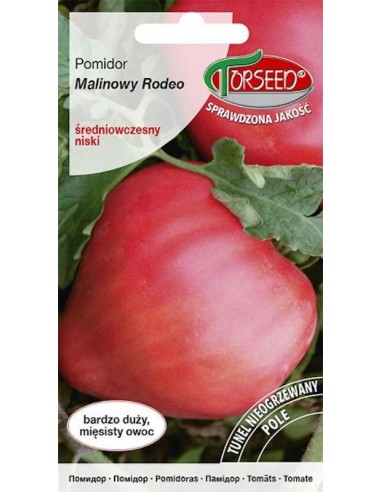 Pomidor gruntowy karłowy Malinowy Rodeo 0,2g