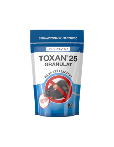 Toxan 25 Granulat 150g