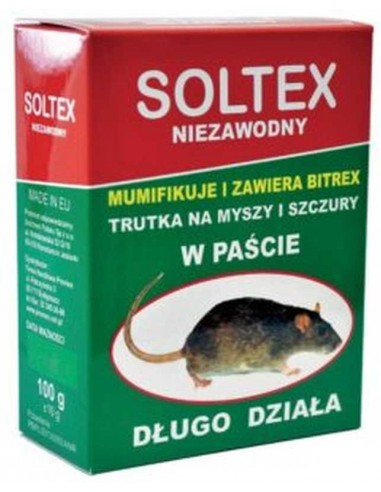 Soltex pasta na myszy i szczury 100g