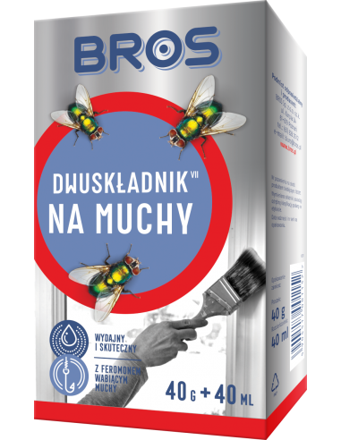 Bros - Dwuskładnik preparat na muchy