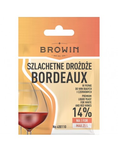 Drożdże winiarskie płynne Bordeaux 20ml