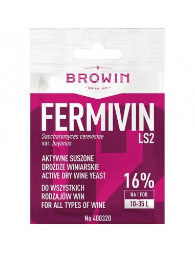 Drożdże winiarskie Fermivin LS2 7g