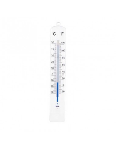 Termometr pokojowy plast. biały 28/170mm